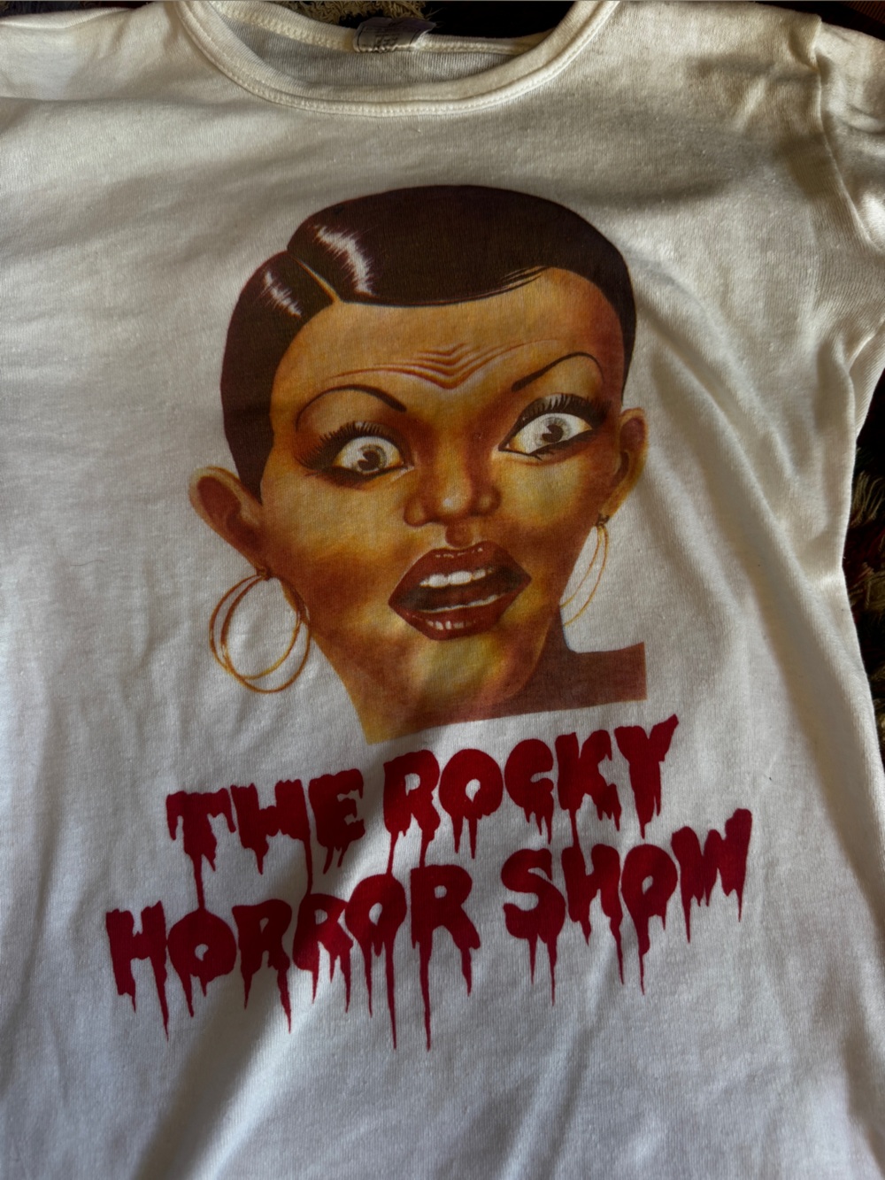70s Vintage Rocky Horror Stage Production T Size SM - Picture 2 of 7